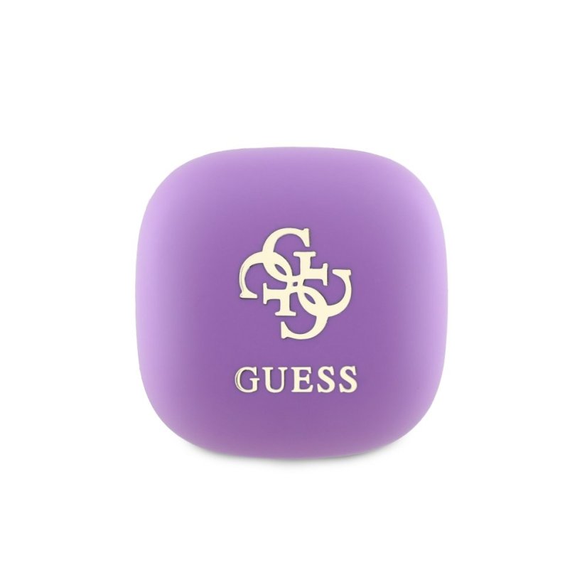 Guess 4G Logo Mini TWS bezdrôtové slúchadlá Purple