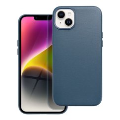 Kryt Leather Mag Cover Case iPhone 14 Plus Indigo Blue