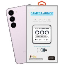 Kryt Ochranné sklo X-One Sapphire Camera Armor - Samsung Galaxy S23/S23 Plus - Silver
