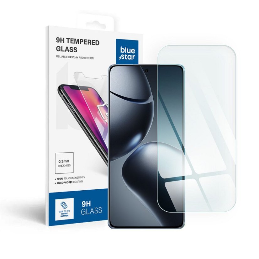 Edzett védőüveg to Xiaomi 14T Blue Star