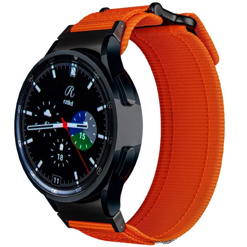 Remienok Tech-Protect Scout Pro Samsung Galaxy Watch 4 / 5 / 5 Pro / 6 / 7 / FE Orange