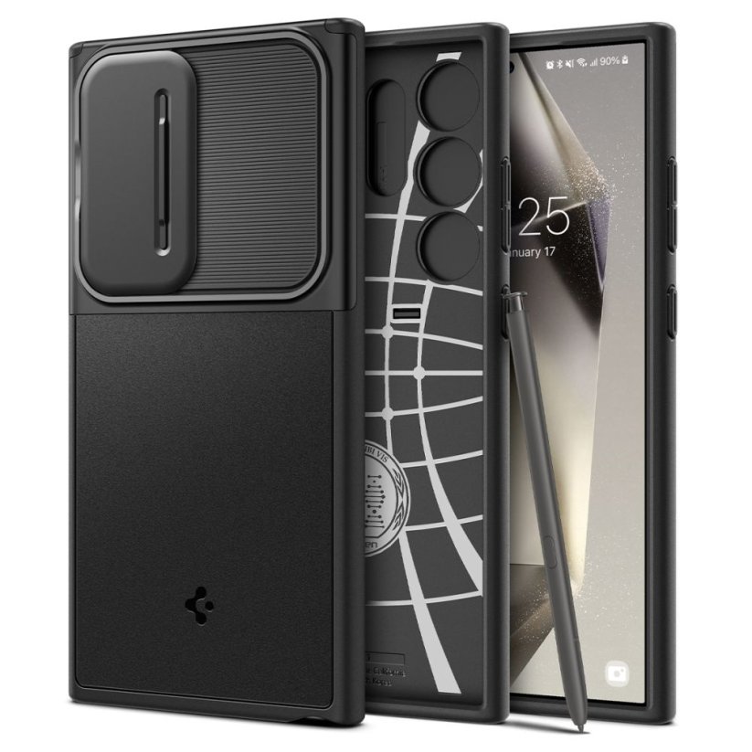 Kryt Spigen Optik Armor Samsung Galaxy S24 Ultra Black