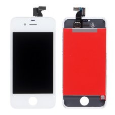 Bílý displej LCD s digitizérem iPhone 4S