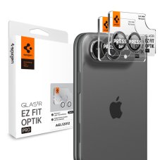 Spigen Optik Pro Glas.Tr Ez Fit kameravédő üveg, iPhone Duo Star White, 2 darabos kiszerelés