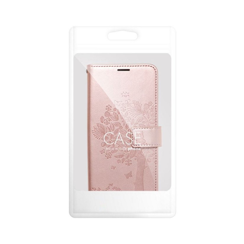 Tok MEZZO Book Case Xiaomi Redmi Note 10 Pro strom Rose Gold