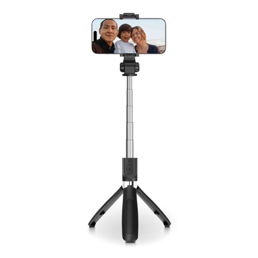 Selfie tyč Tech-Protect L01S Bluetooth Selfie Stick Tripod Black