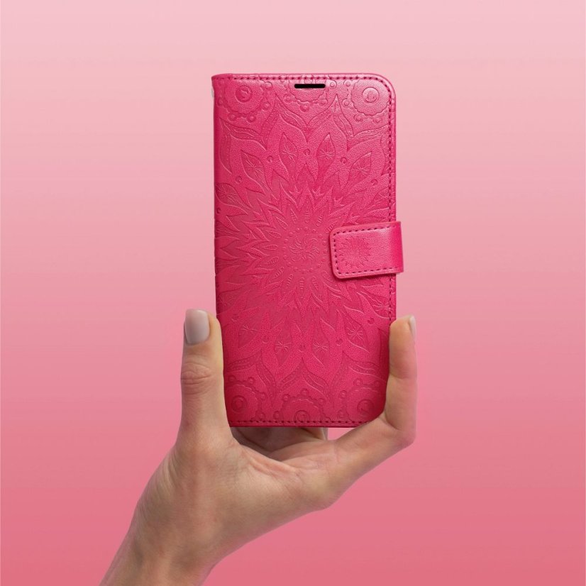 Kryt Mezzo Book Case Xiaomi Redmi 14C Mandala Magenta