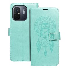 Kryt Mezzo Book Case Xiaomi Redmi 12C lapač snov Green Kryt Mezzo Book Case Xiaomi Redmi 12C lapač snov Green