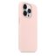 iPhone 14 Pro Silicone Case s MagSafe - Chalk Pink design (ružový)