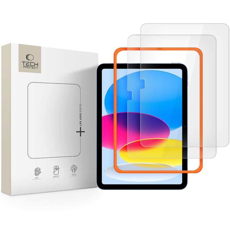 Ochranné tvrdené sklo Tech-Protect Easy Set+ 2-Pack iPad 10.9” 10 / 2022 / 11” 11 / 2025 Clear