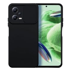 Kryt Slide Case Xiaomi Redmi Note 12 5G Black Kryt Slide Case Xiaomi Redmi Note 12 5G Black