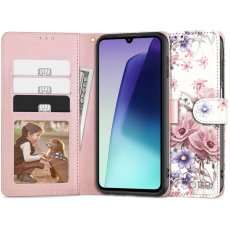 Kryt Tech-Protect Wallet Xiaomi Redmi 14C / Poco C75 Blossom Flower