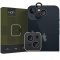 Ochranné sklo zadnej kamery Ochranné sklo zadnej kamery Hofi Camring Pro+ iPhone 15 / 15 Plus Black