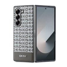 DKNY PU Leather Repeat Pattern alsó csík MagSafe tok Samsung Galaxy Z Fold 6 barna barna