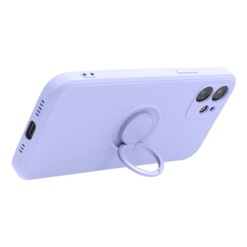 Kryt Silicone Ring Case Samsung Galaxy A13 4G Violet