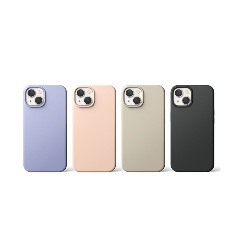 Kryt Ringke Silicone iPhone 14 Plus / 15 Plus Pink Sand