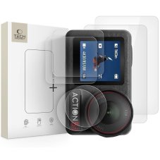 Ochranné tvrdené sklo Tech-Protect Glass Fit+ 2-Set Dji Osmo Action 5 Pro Clear Ochranné tvrdené sklo Tech-Protect Glass Fit+ 2-Set Dji Osmo Action 5 Pro Clear