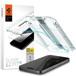 Ochranné tvrdené sklo Spigen Glas.Tr ”Ez Fit” iPhone 15 Pro Max Clear