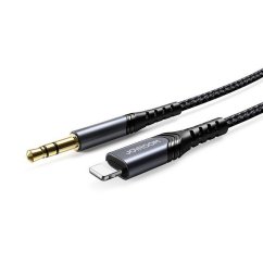 KÁBEL JOYROOM SY-A02 LIGHTNING TO AUX CABLE 100CM BLACK