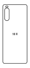 Hidrogél - hátsó védőfólia - Sony Xperia 10 II