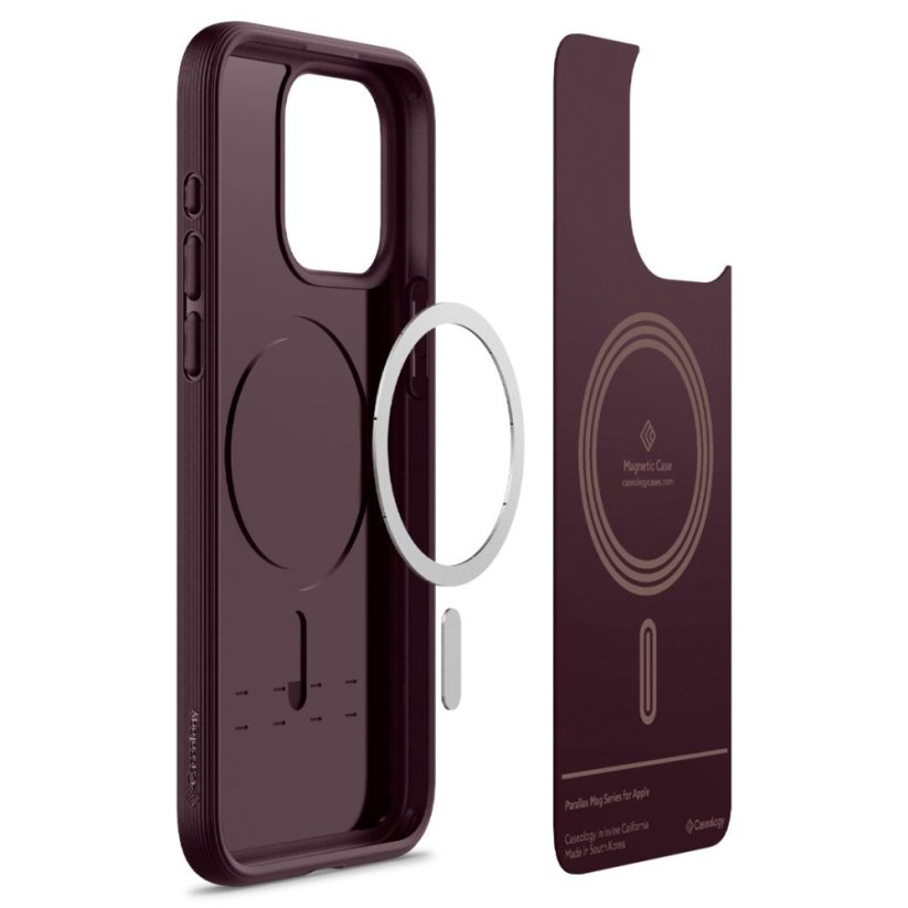 Kryt Caseology Parallax Mag Magsafe iPhone 15 Pro Max Burgundy