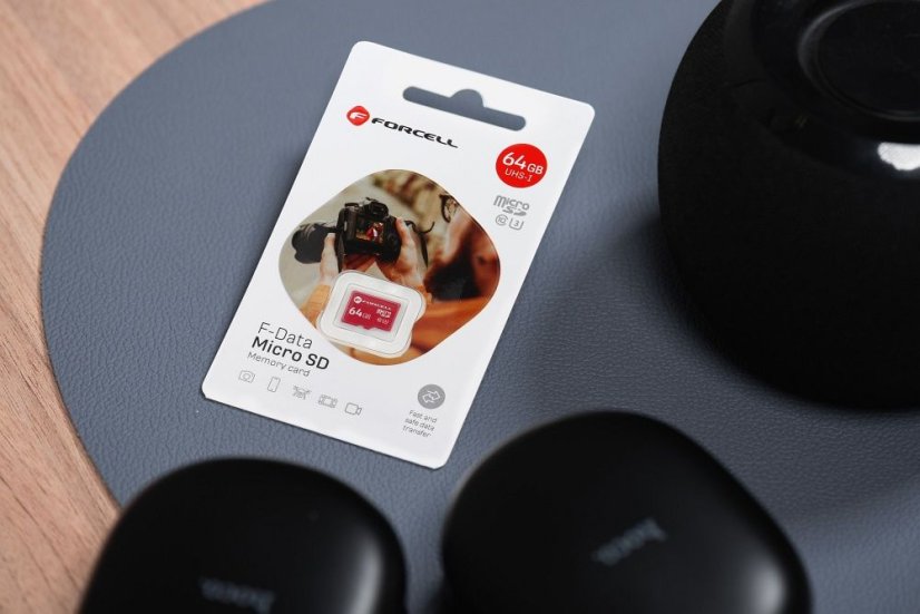 Pamäťová karta Forcell F-Data Memory Card 64Gb Uhs-I U3 Class 10