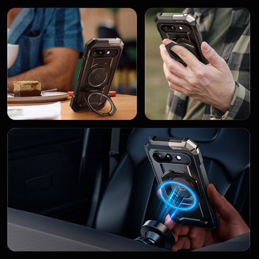 Kryt Supcase Ub Grip Mag Magsafe Google Pixel 9A Black