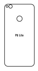 Hidrogél - hátsó védőfólia - Huawei P8 Lite 2017