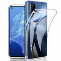 Transparentný silikónový kryt s hrúbkou 0,5mm  -  Realme 8i  priesvitný