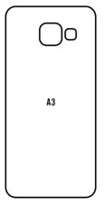 Hidrogél - hátsó védőfólia - Samsung Galaxy A3 2017 Hidrogél - hátsó védőfólia - Samsung Galaxy A3 2017