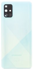 Samsung Galaxy A71 - Zadný kryt baterie - Crush Blue so sklíčkom zadnej kamery (náhradný diel) Samsung Galaxy A71 - Zadný kryt baterie - Crush Blue so sklíčkom zadnej kamery (náhradný diel)