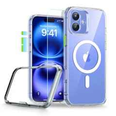 Ochranné sklo ESR Classic Pro Set Halolock Magsafe iPhone 16 Clear Ochranné sklo ESR Classic Pro Set Halolock Magsafe iPhone 16 Clear