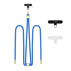 Kryt Tech-Protect C2S Rope Crossbody Strap Cobalt Blue/Gold Kryt Tech-Protect C2S Rope Crossbody Strap Cobalt Blue/Gold