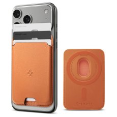 Tok Spigen Valentinus Valentinus Magsafe Universal Magnetic Card Holder metál Orange