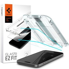 Ochranné tvrdené sklo Spigen Glas.Tr ”Ez Fit” 2-Pack iPhone 15 Plus Clear