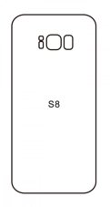 Hydrogel - zadná ochranná fólia - Samsung Galaxy S8