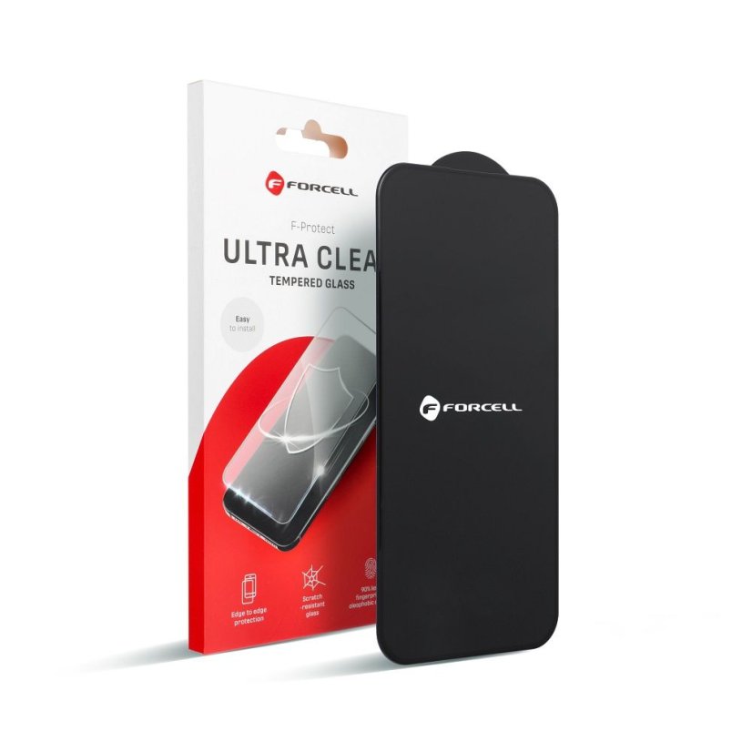 edzett védőüveg edzett védőüveg Samsung Galaxy S24 / S25 Forcell Ultra Clear Glass Black