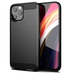 Kryt Carbon Case iPhone 12 / 12 Pro Black