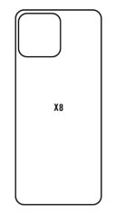 Hydrogel - zadná ochranná fólia - Huawei Honor X8 Hydrogel - zadná ochranná fólia - Huawei Honor X8