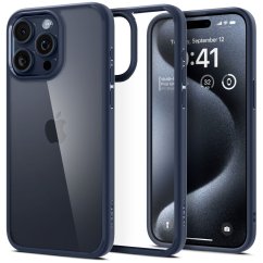 Kryt Spigen Ultra Hybrid iPhone 15 Pro Navy Blue