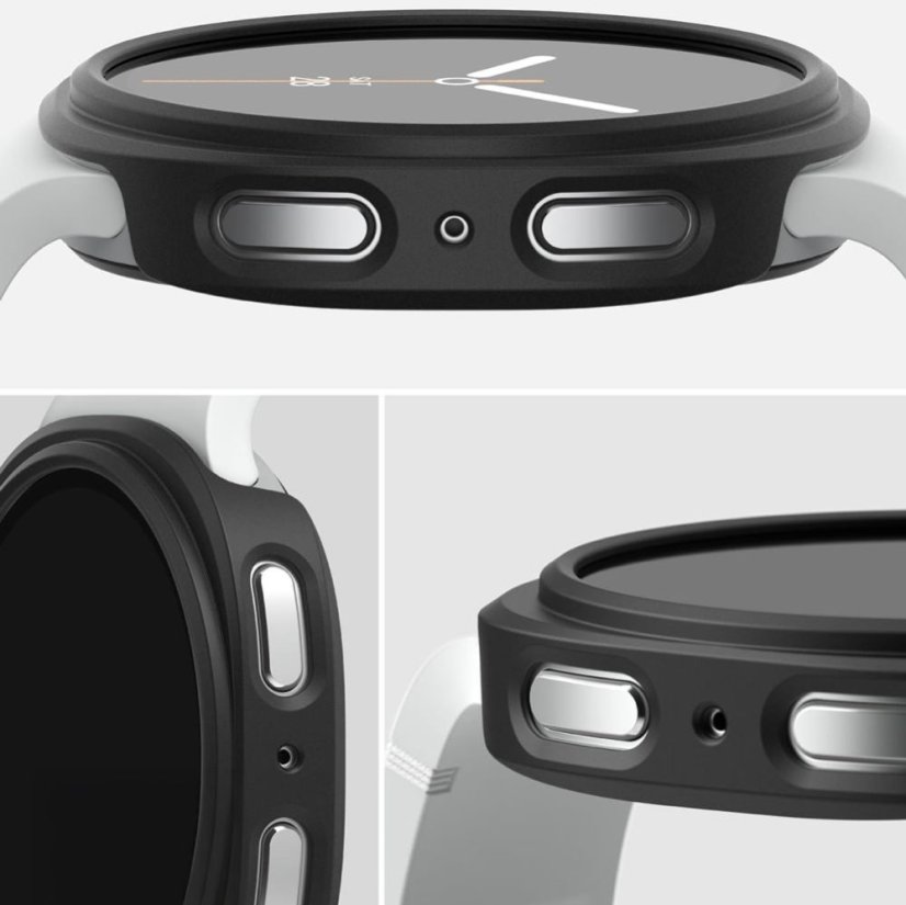 2ks v balení, set krytov Ringke Slim 2-Pack Samsung Galaxy Watch 8 (40 mm) Clear & Matte Black