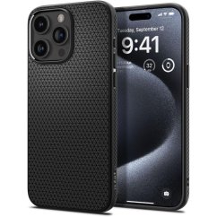 Kryt Spigen Liquid Air iPhone 15 Pro Matte Black