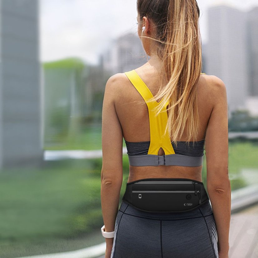 Tech-Protect M7 univerzális sport deréktáska Black