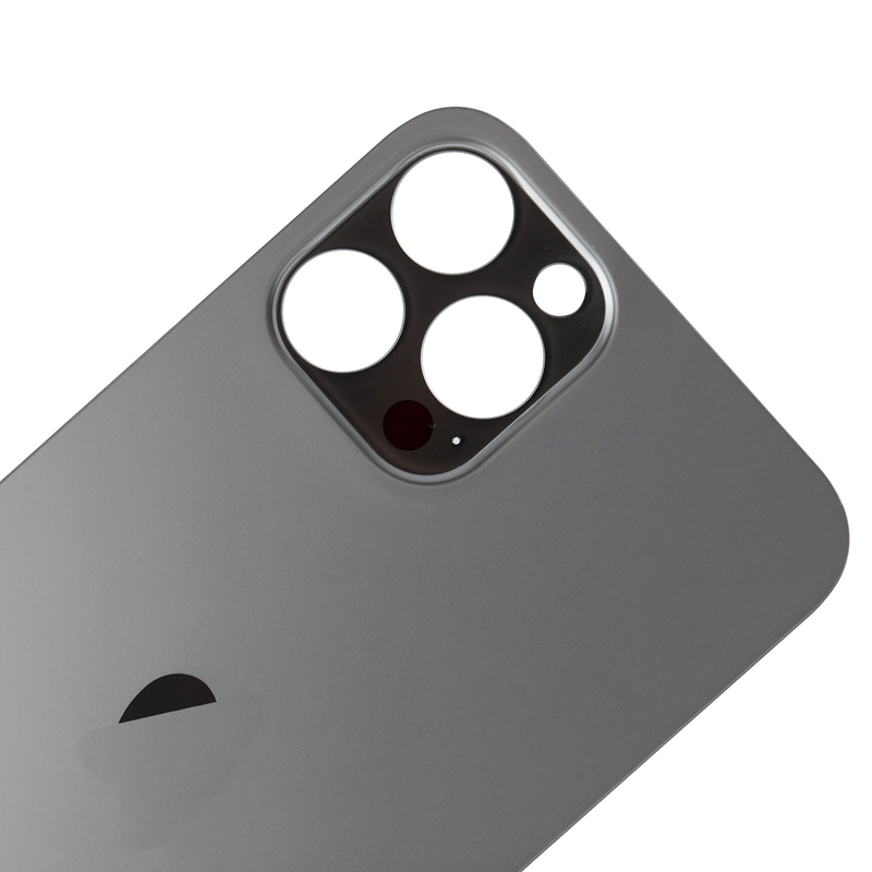 Apple iPhone 12 Pro Max - Sklo zadného housingu so zväčšeným otvorom na kameru (Graphite)
