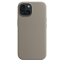 iPhone 15 Plus Silicone Case s MagSafe - Clay design (šedý)