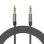 Kábel Tech-Protect Ultraboost Aux mini Jack 3.5mm Cable 150cm Black