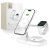 Bezdrôtová nabíjačka Tech-Protect A12 3v1 Magnetic Magsafe Wireless Charger White