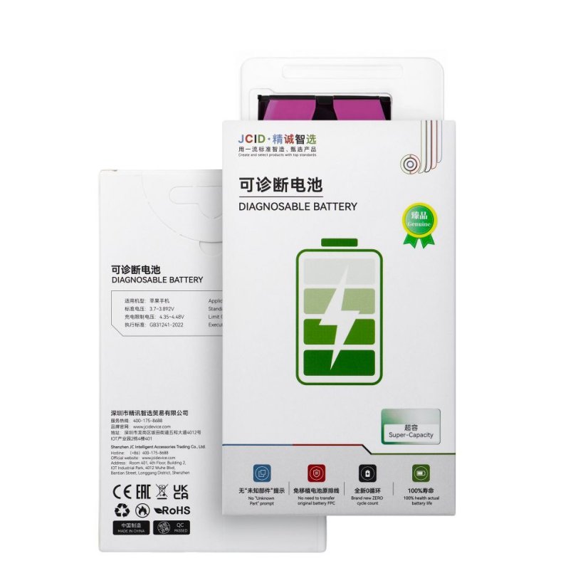 Akkumulátor Jcid Diagnosable Genuine Battery iPhone 15 Plus (High Capacity)