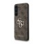 Kryt Guess Case Samsung Galaxy A35 Guhcsa354Gmgbr (Pu Big 4G Metal Logo) Brown