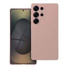 Kryt Case Samsung Galaxy S25 Ultra Silicone Mag Cover s MagSafe Pink